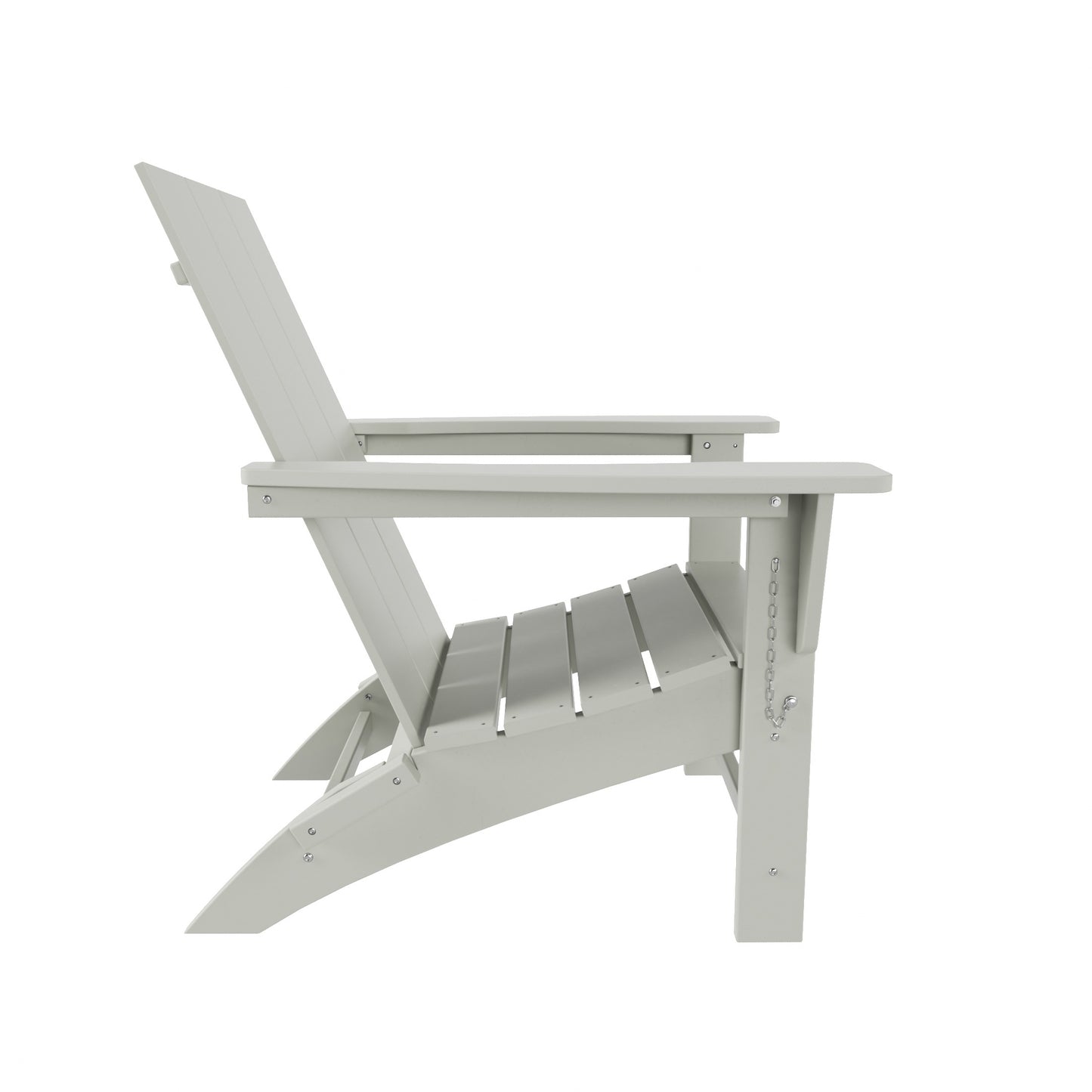 Malibu Modern All-Weather Outdoor Folding Adirondack Chair