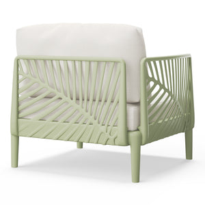 Polyform Deep Seating Left Arm Chair with Cushions