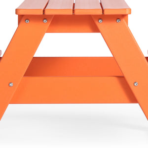 Tiny Terraces Kids' All-Weather Outdoor Picnic Table