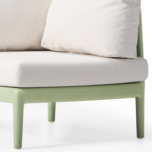 Polyform Deep Seating Corner Chair with Cushions