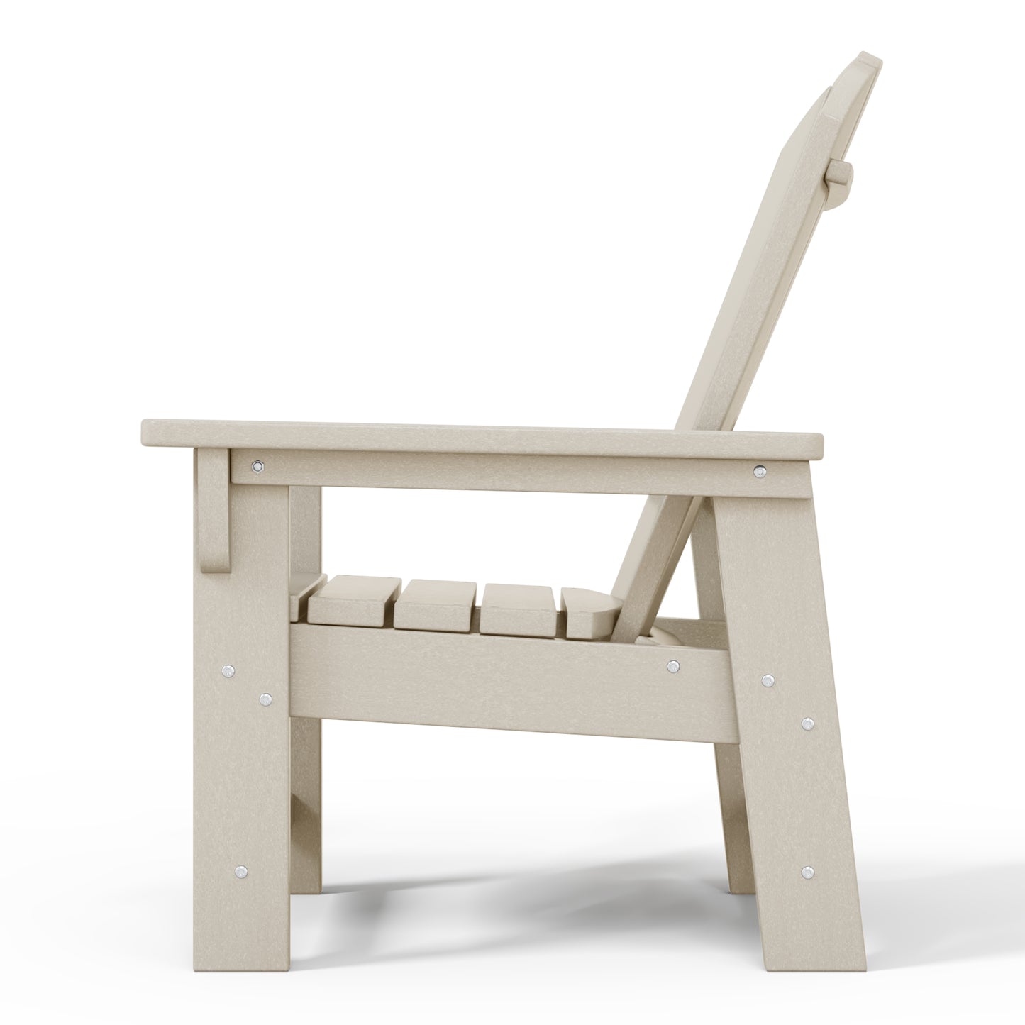 Tiny Terraces Kids' All-Weather Outdoor Poly Adirondack Chair