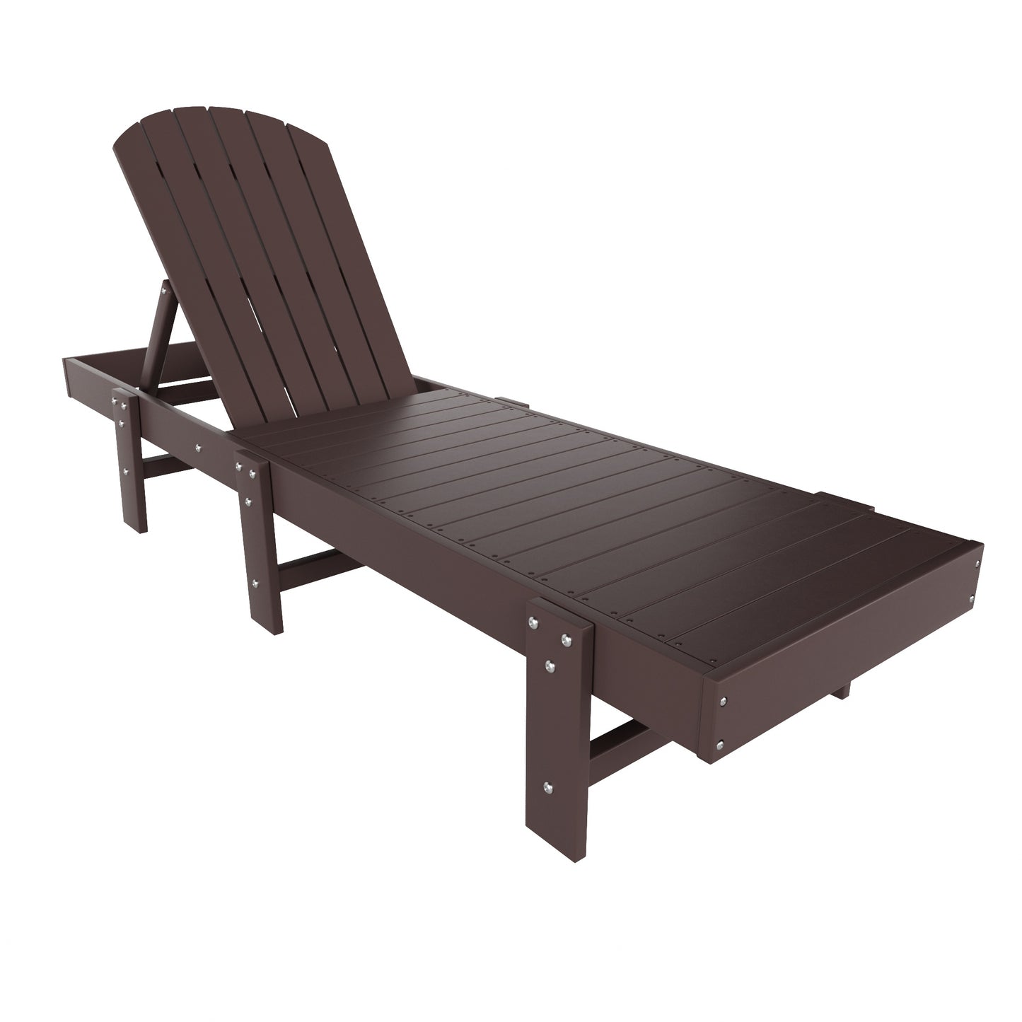 Westport Classic All-Weather Outdoor Adirondack Reclining Sun Lounger