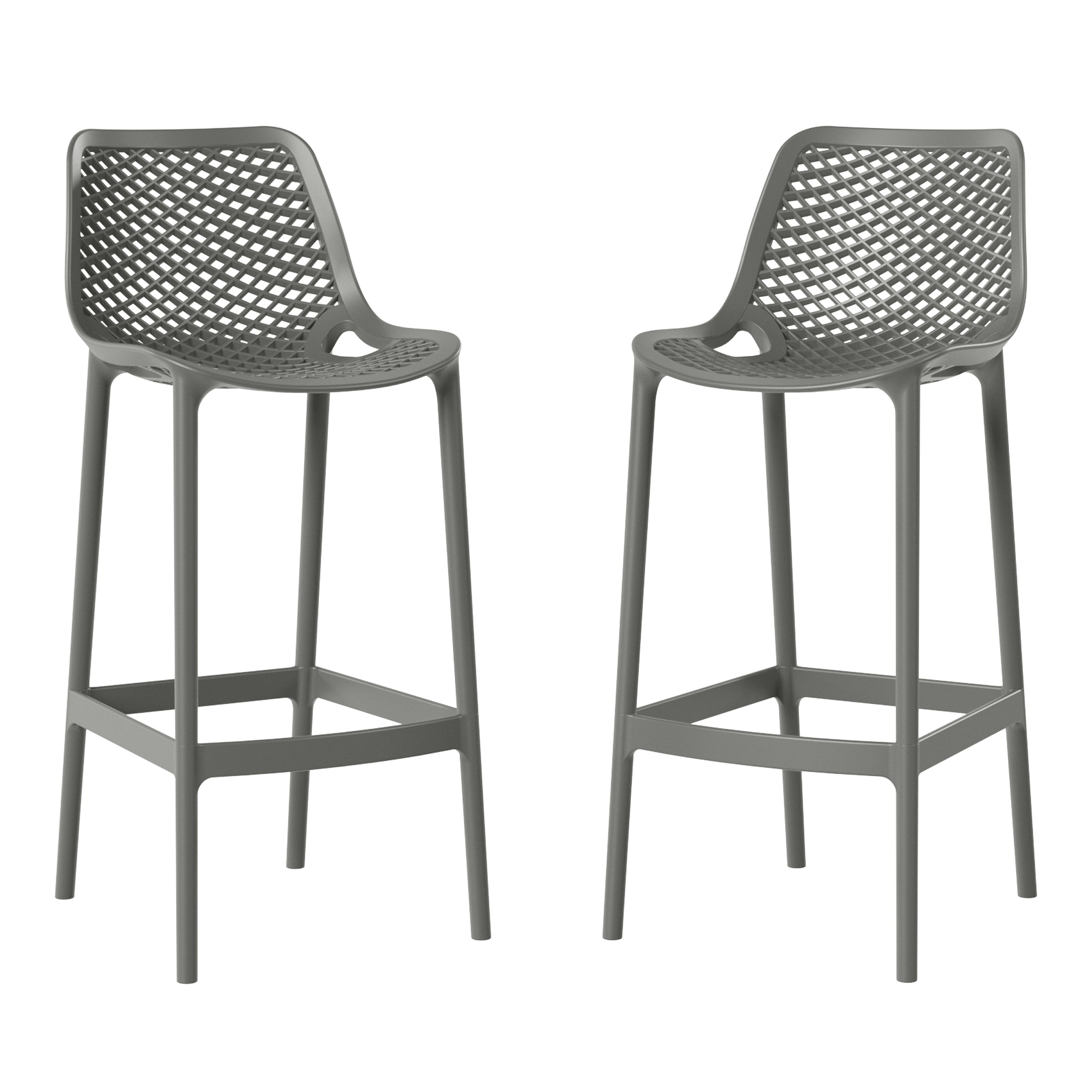 29.5" Outdoor Bar Stool (Set of 2)
