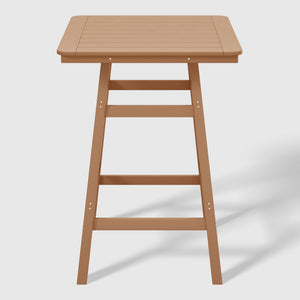 Stockholm All-Weather Outdoor 30" Square Bar Table (42" Height)