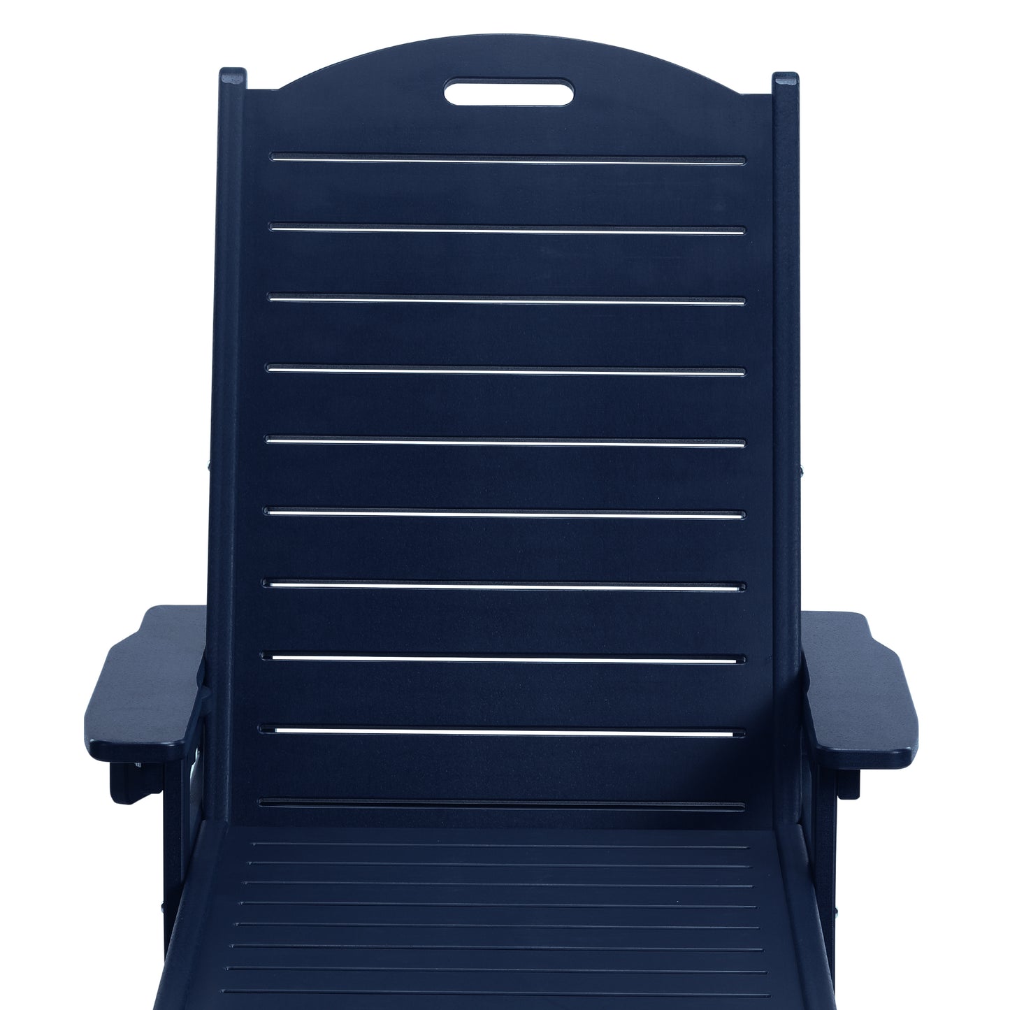 Santa Barbara Reclining Chaise Lounge with Cup Holder and Wheels