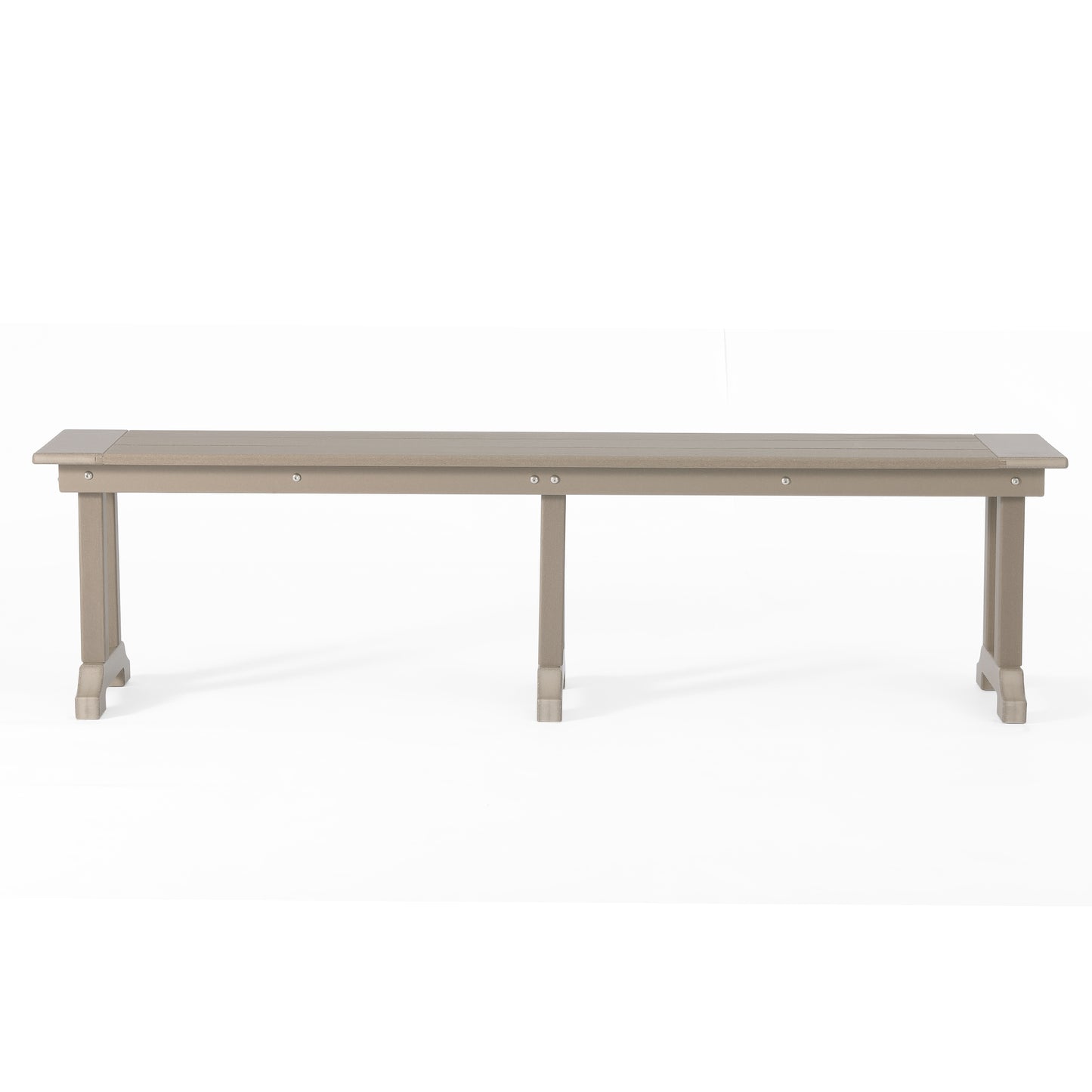 Tuscany All-Weather Outdoor 65" Trestle Dining Bench