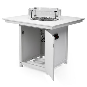Sedona Square 42" Counter Fire Pit Table