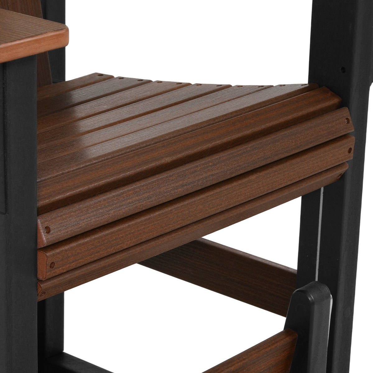 Adirondack Counter Glider With Cup Holder