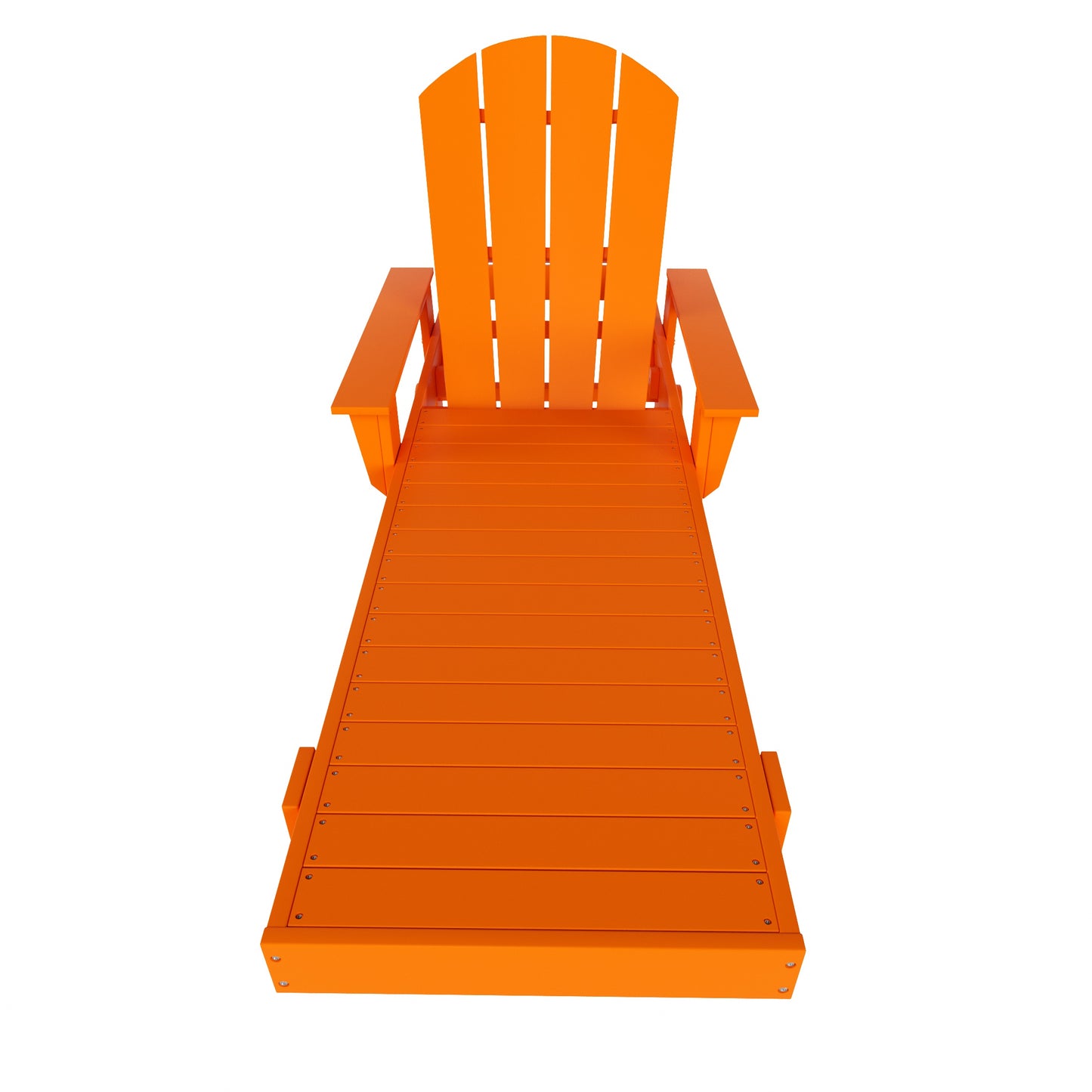 Chatham All-Weather Outdoor Adirondack Reclining Sun Lounger With Arms Rests & Wheels