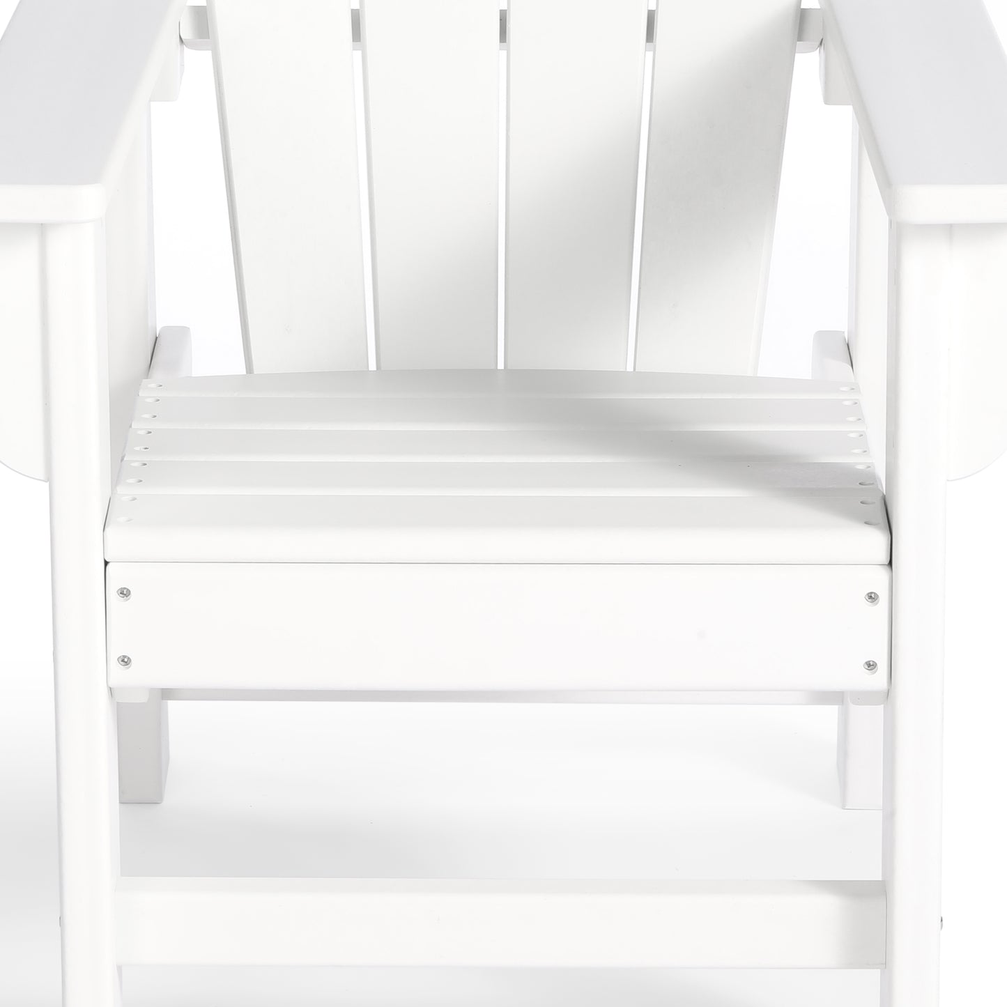 Tiny Terraces Kids' All-Weather Outdoor Poly Adirondack Chair