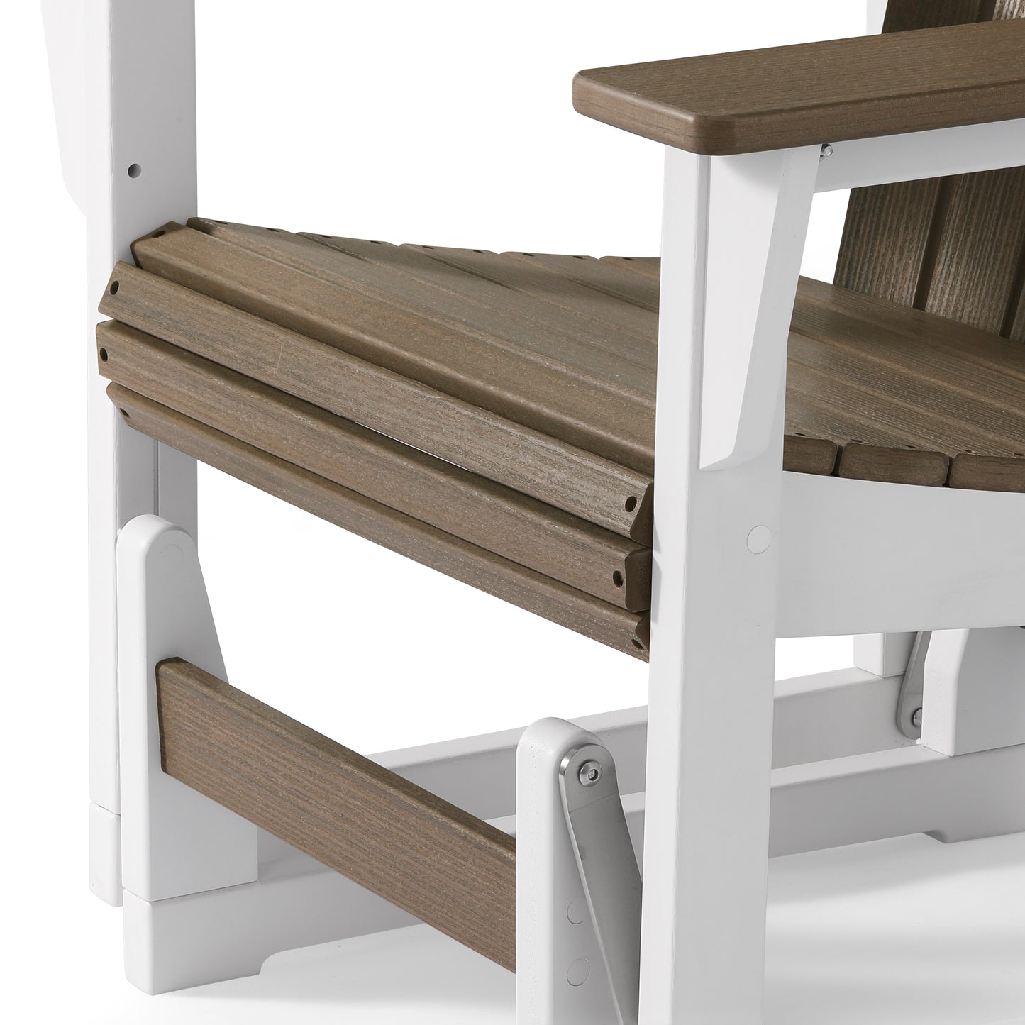 Heritage Ridge Adirondack Glider With Cup Holder