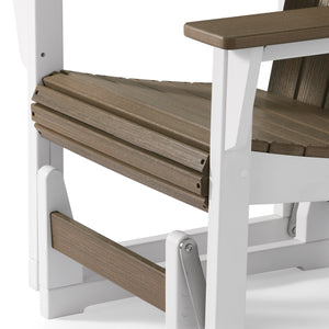 Heritage Ridge Adirondack Glider With Cup Holder