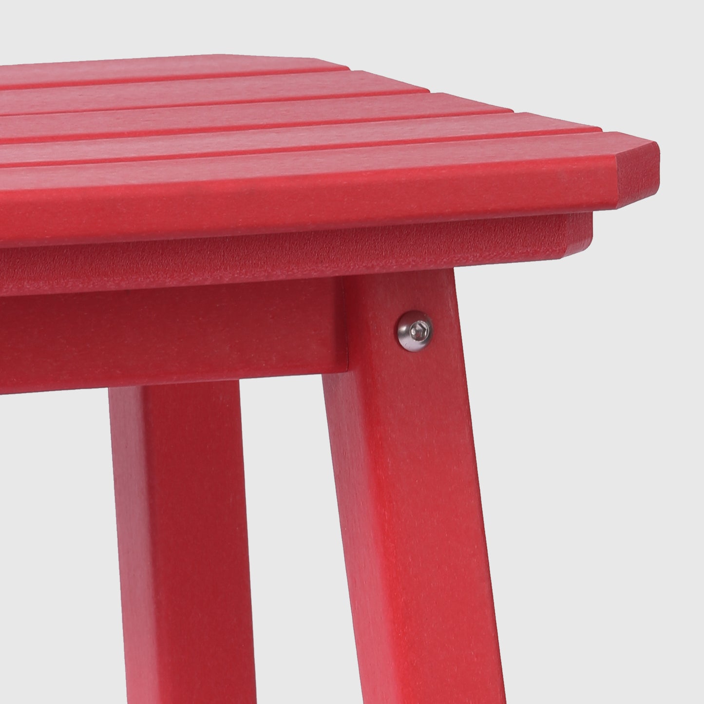 Stockholm  All-Weather Outdoor Square Counter Stool (24" Seat Height)