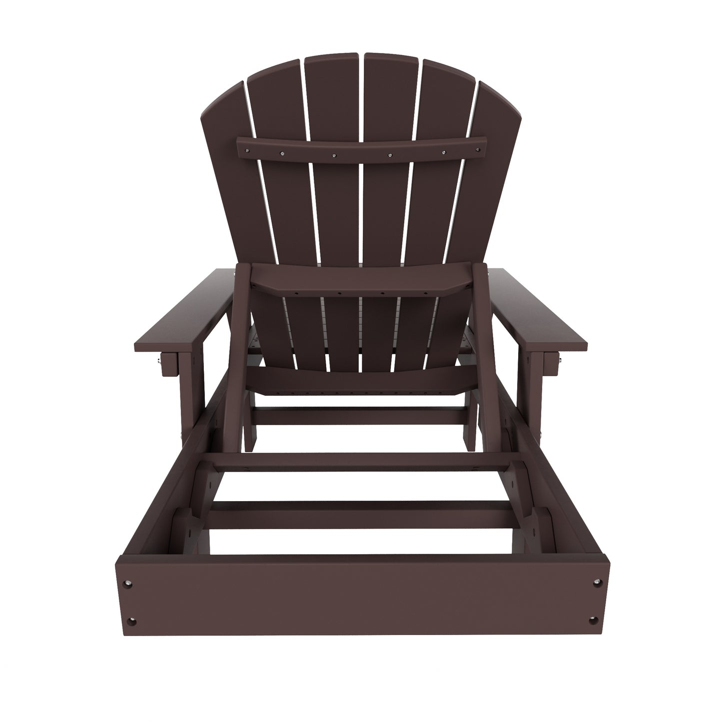 Westport Classic All-Weather Outdoor Adirondack Reclining Sun Lounger With Arms Rests