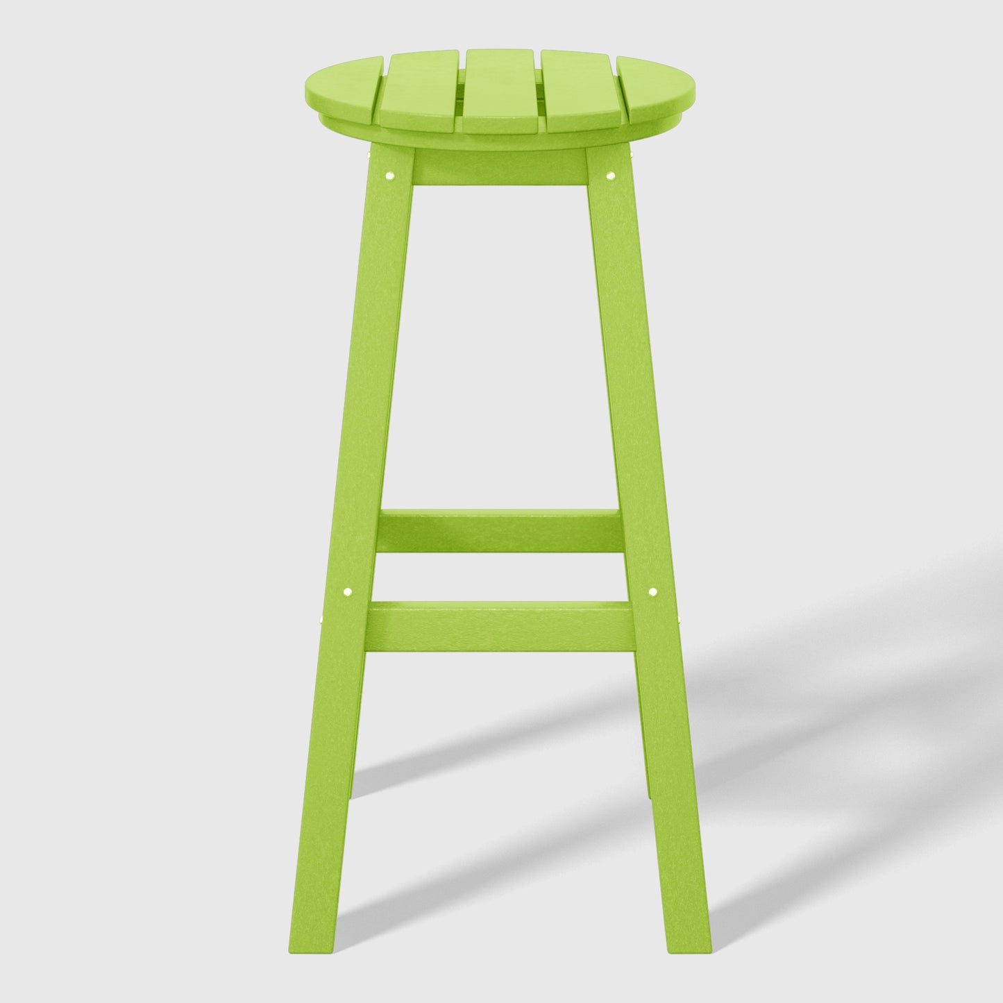 Stockholm All-Weather Outdoor Round Bar Stool (29" Height)