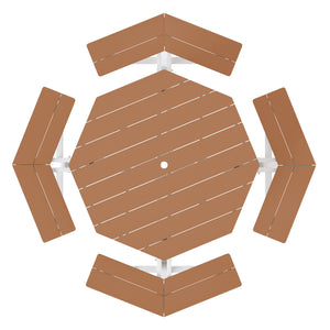 Vista 48" Octagon Picnic Table