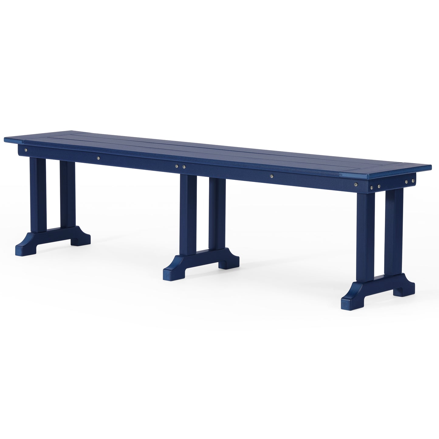 Tuscany All-Weather Outdoor 65" Trestle Dining Bench