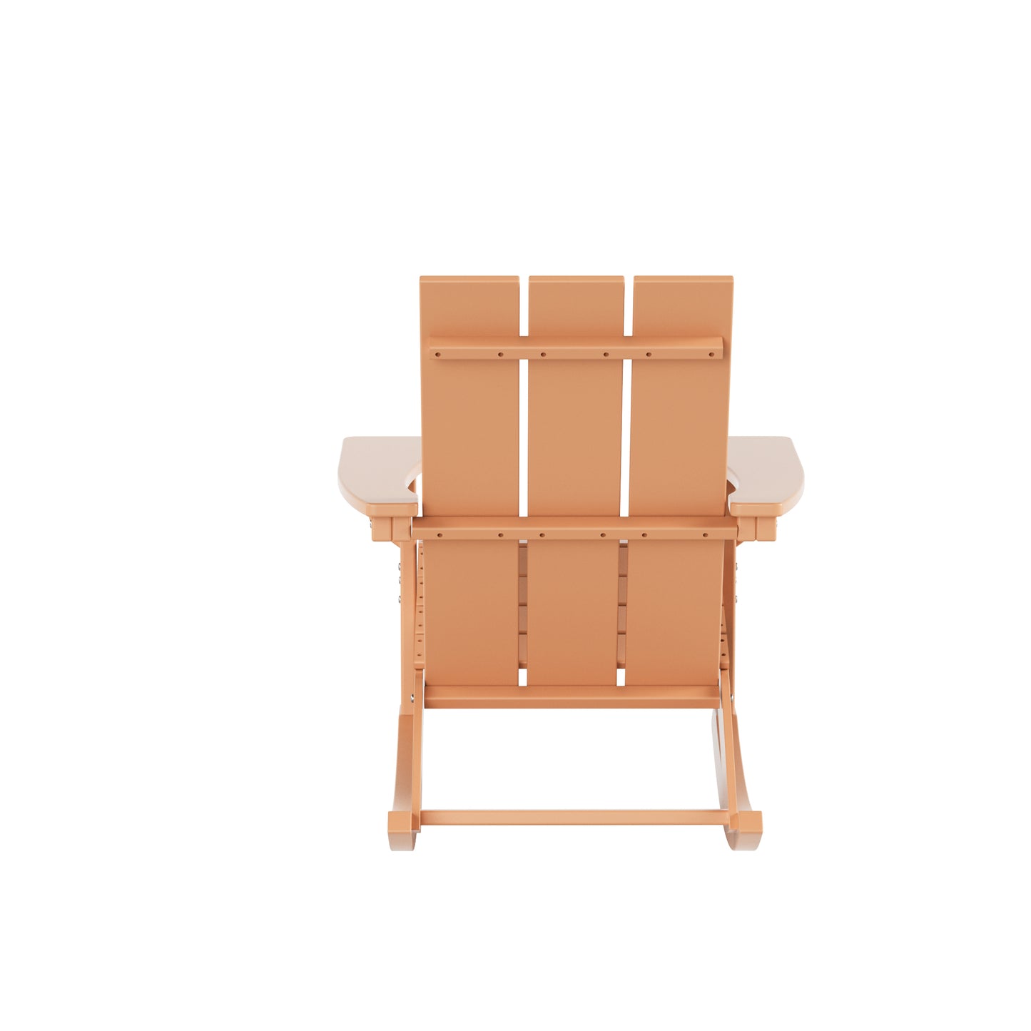 Malibu Modern All-Weather Outdoor Rocking Adirondack Chair