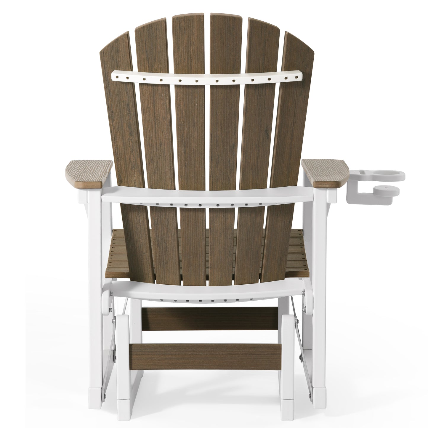 Heritage Ridge Adirondack Glider With Cup Holder