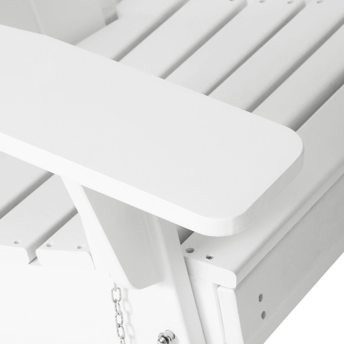 Chatham Folding Adjustable Adirondack Chair with Cup Holder and Hideaway Ottoman