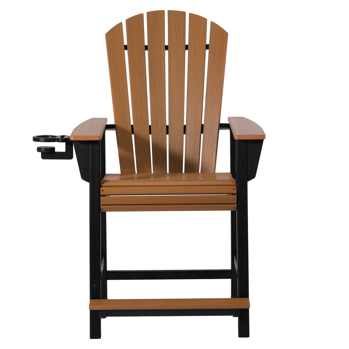 Heritage Ridge Adirondack Counter Height Chair With Cup Holder