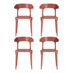Polyform Stacking Dining Side Chair (Set of 4)