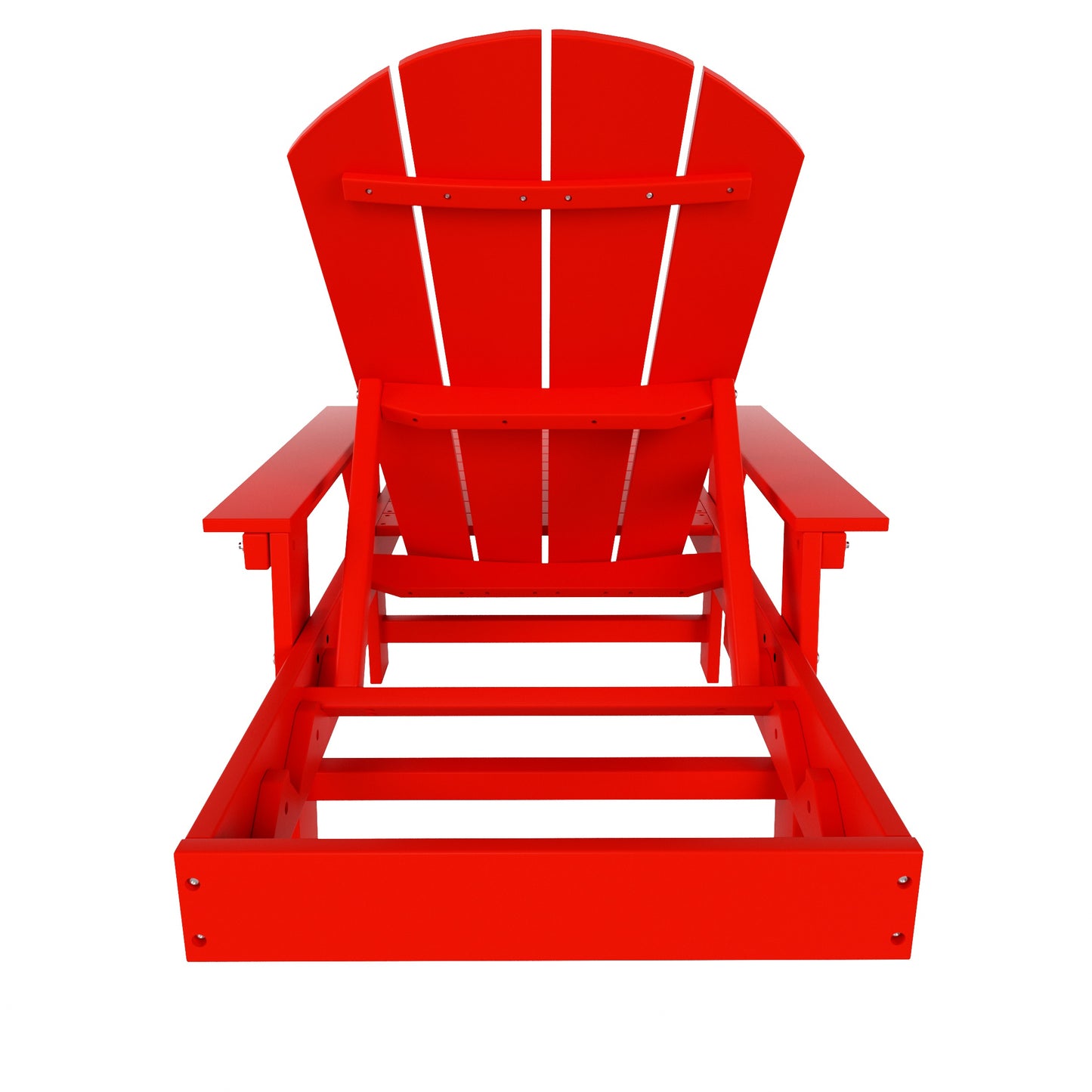 Chatham All-Weather Outdoor Adirondack Reclining Sun Lounger With Arms Rests & Wheels