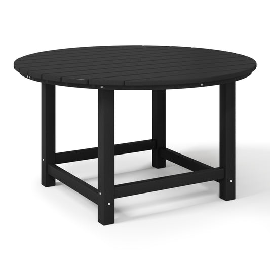 Tiny Terraces Kids' All-Weather Outdoor Round Dining Table (38" Wide)