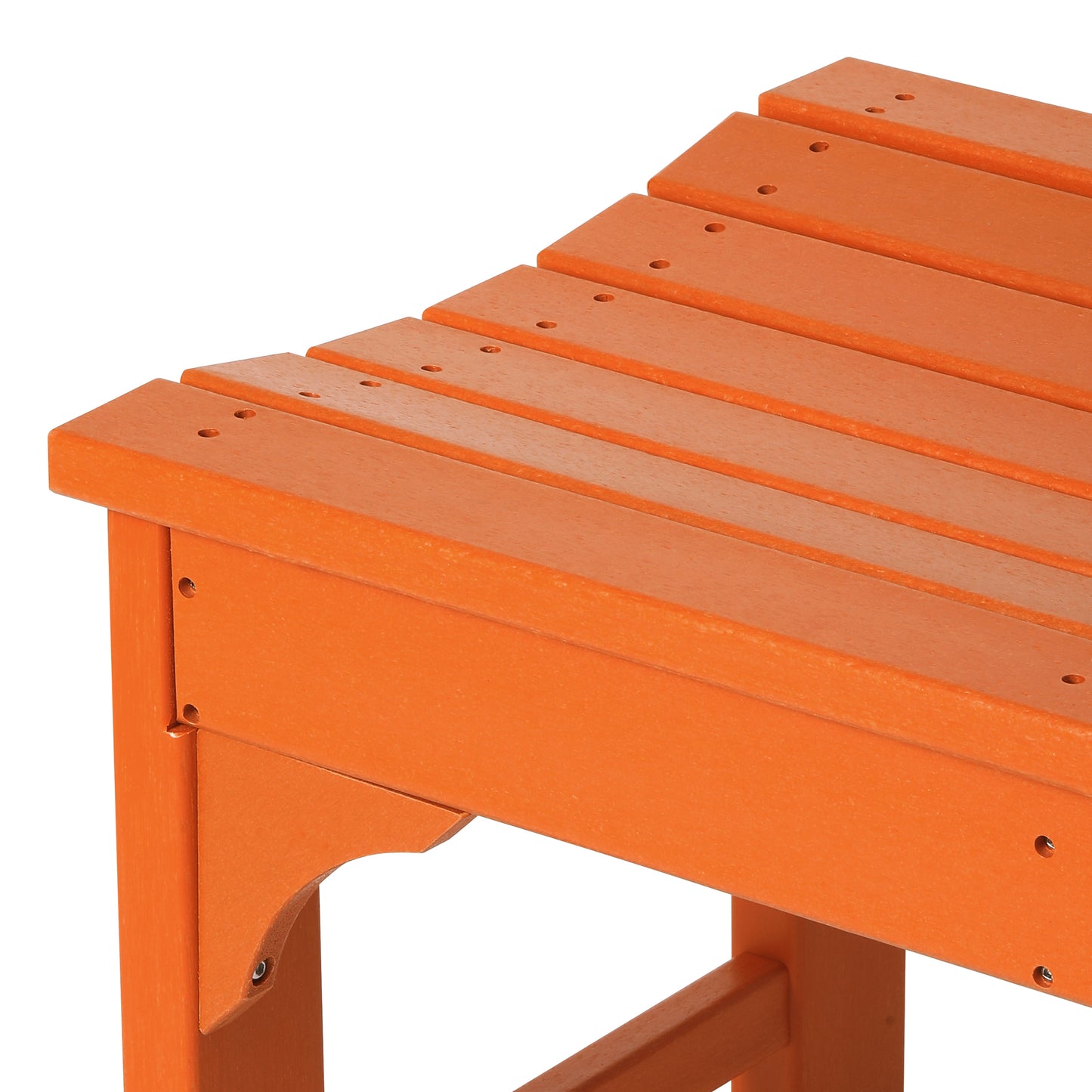 Concord All-Weather Outdoor Garden Backless Bench (46" Wide)