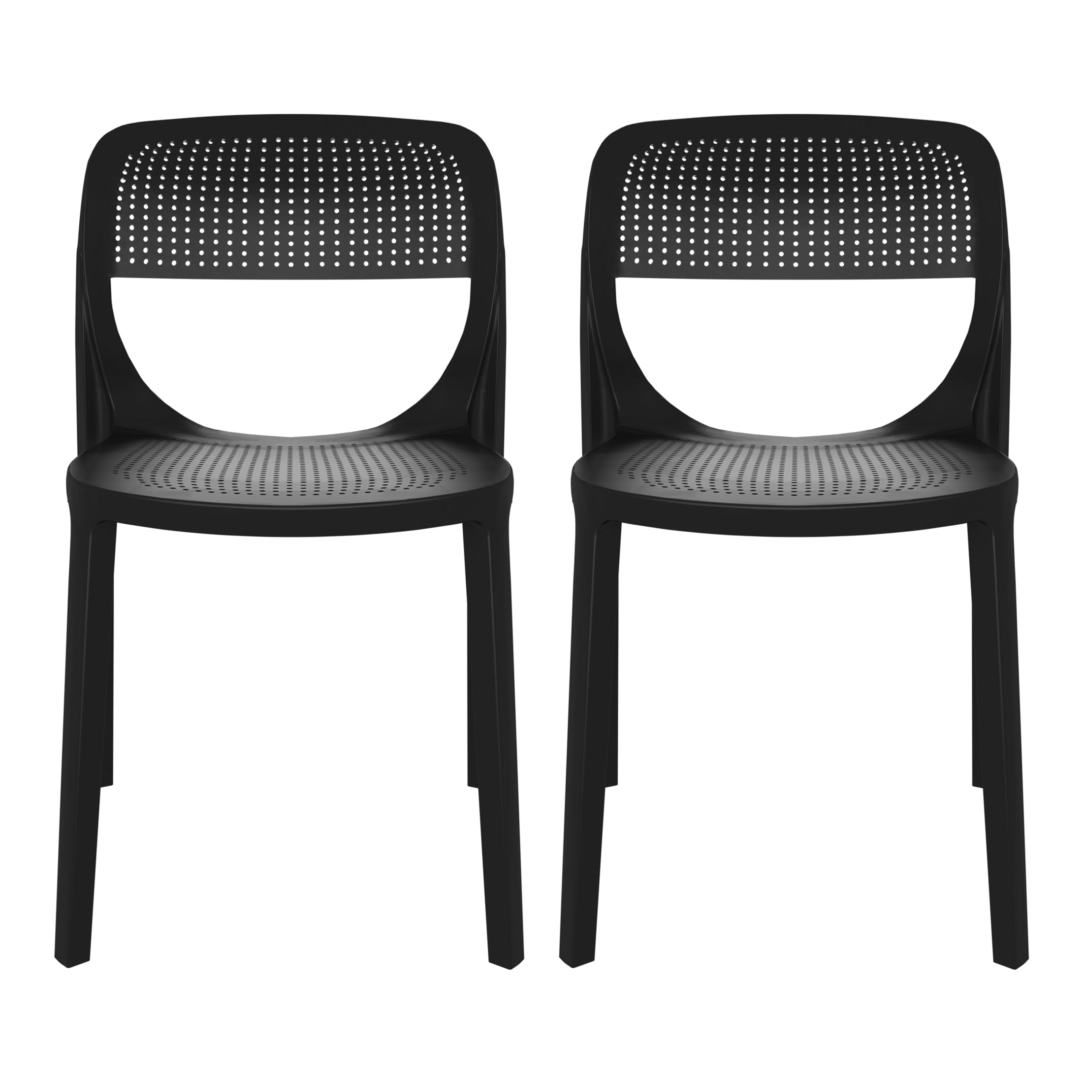 Polyform Stacking Dining Side Chair (Set of 2)