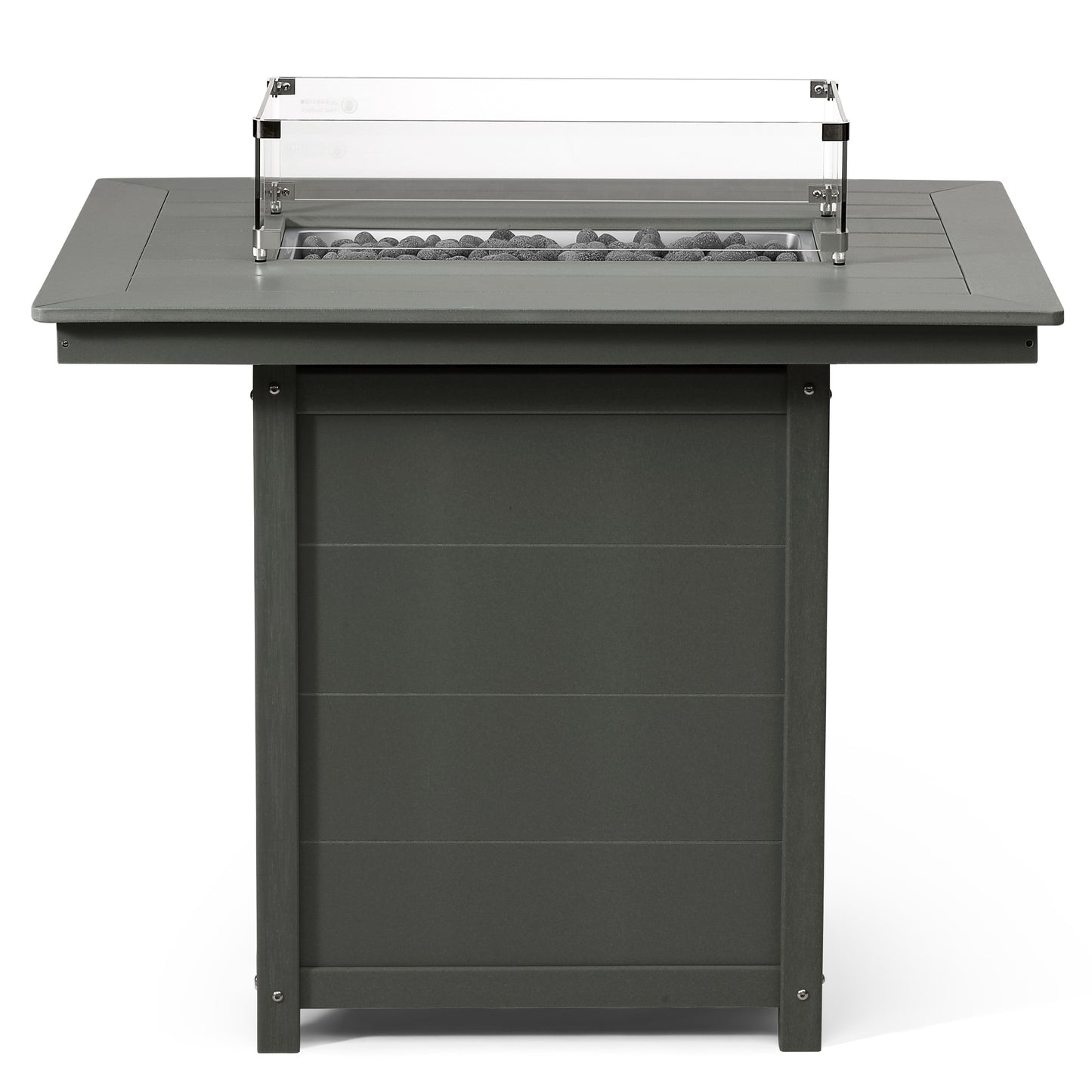 Sedona Rectangular 34" X 46" Counter Fire Pit Table