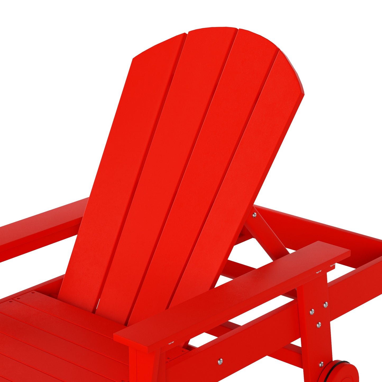 Chatham All-Weather Outdoor Adirondack Reclining Sun Lounger With Arms Rests & Wheels