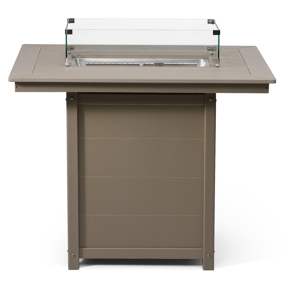 Sedona Rectangular 34" X 46" Counter Fire Pit Table