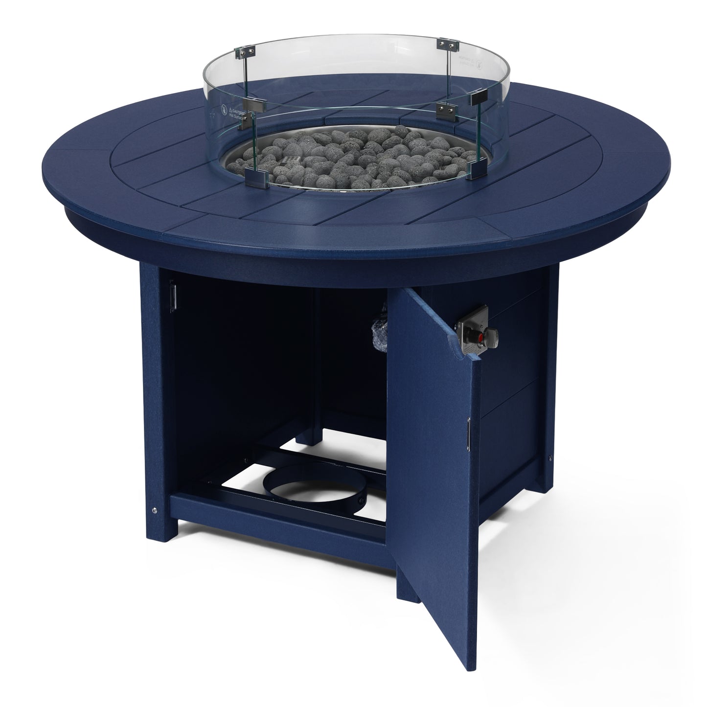 Sedona Round 47" Dining Fire Pit Table
