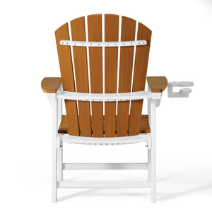 Heritage Ridge Adirondack Dining Chair With Cup Holder
