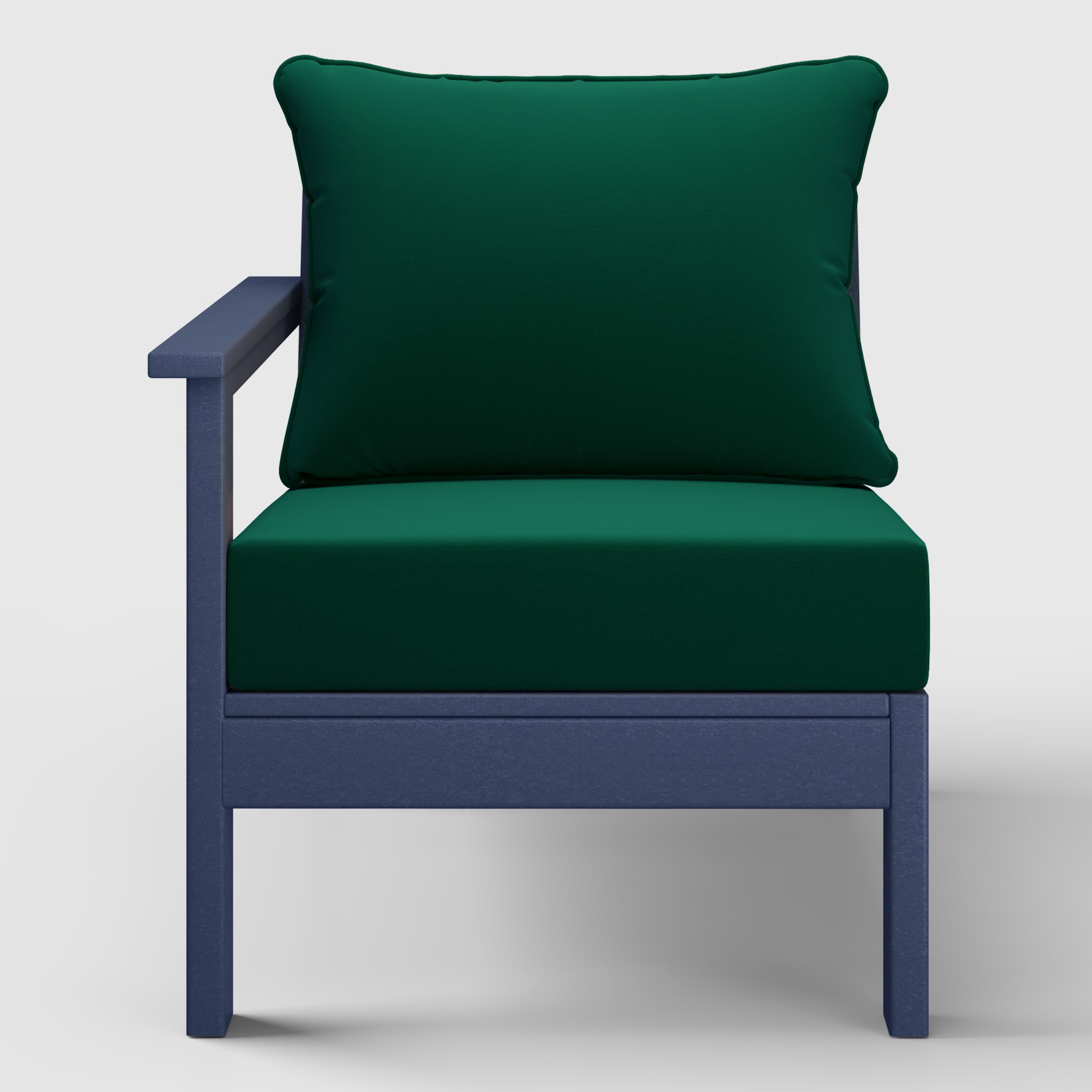 Scottsdale All-Weather Outdoor Modular Deep Seating Left Arm Chair (with Optional Cushions)