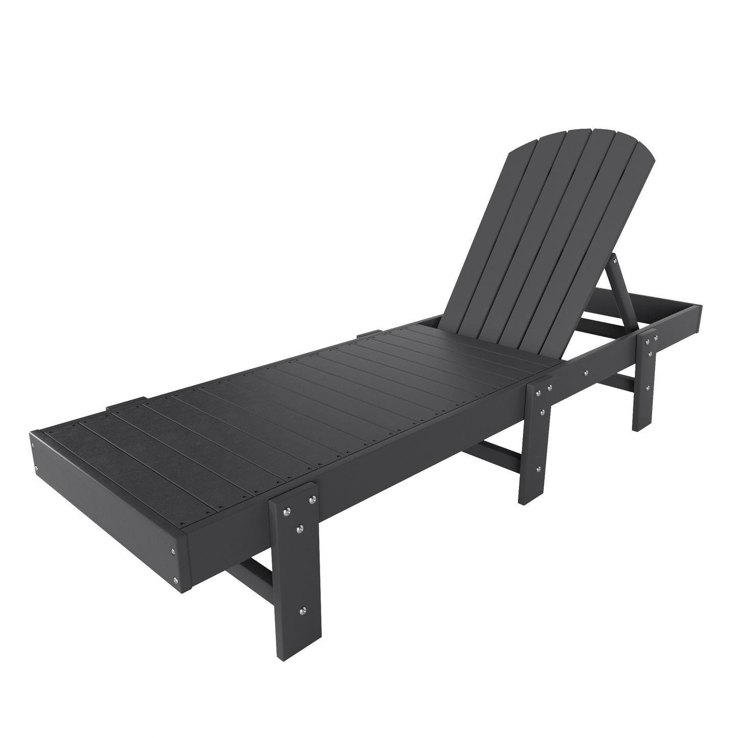 Westport Classic All-Weather Outdoor Adirondack Reclining Sun Lounger