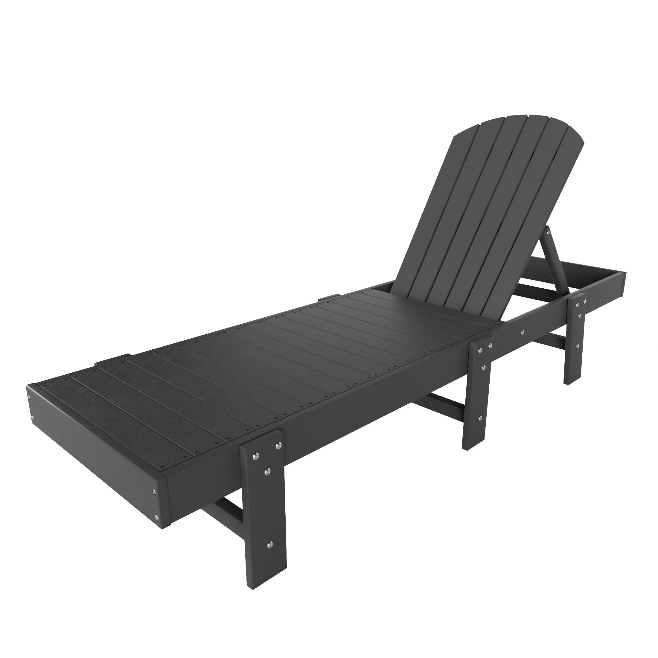 Westport Classic All-Weather Outdoor Adirondack Reclining Sun Lounger