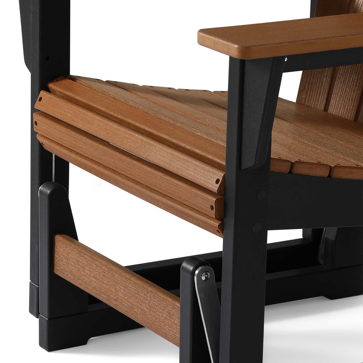 Heritage Ridge Adirondack Glider With Cup Holder