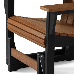 Heritage Ridge Adirondack Glider With Cup Holder
