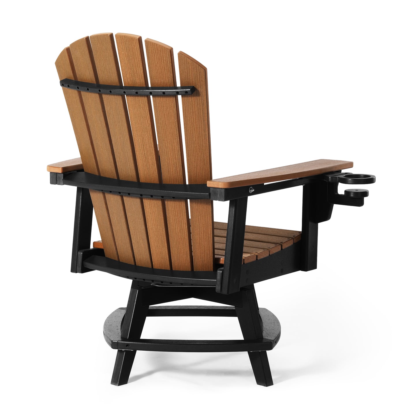 Heritage Ridge Adirondack Swivel Dining Chair With Cup Holder