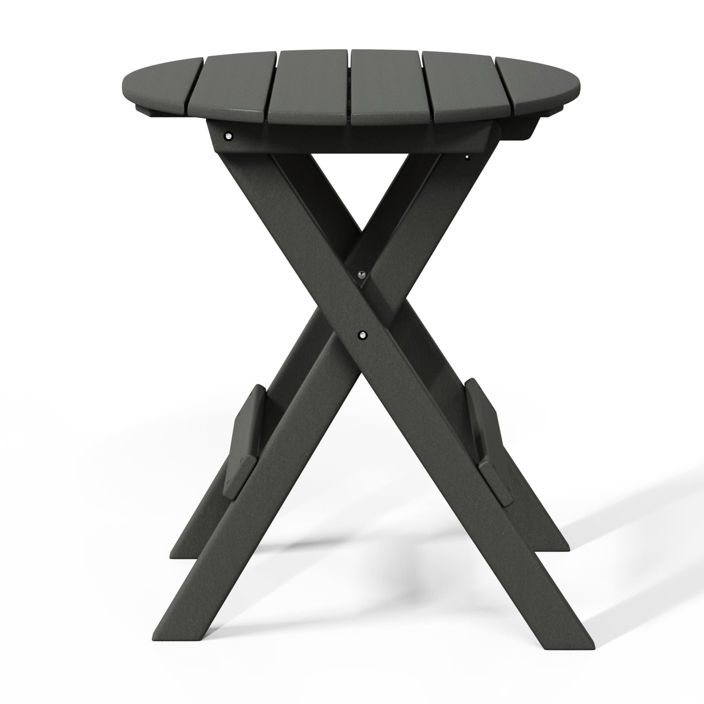 Tuscany All-Weather Outdoor Patio Round Folding Dining Table (24" Top)