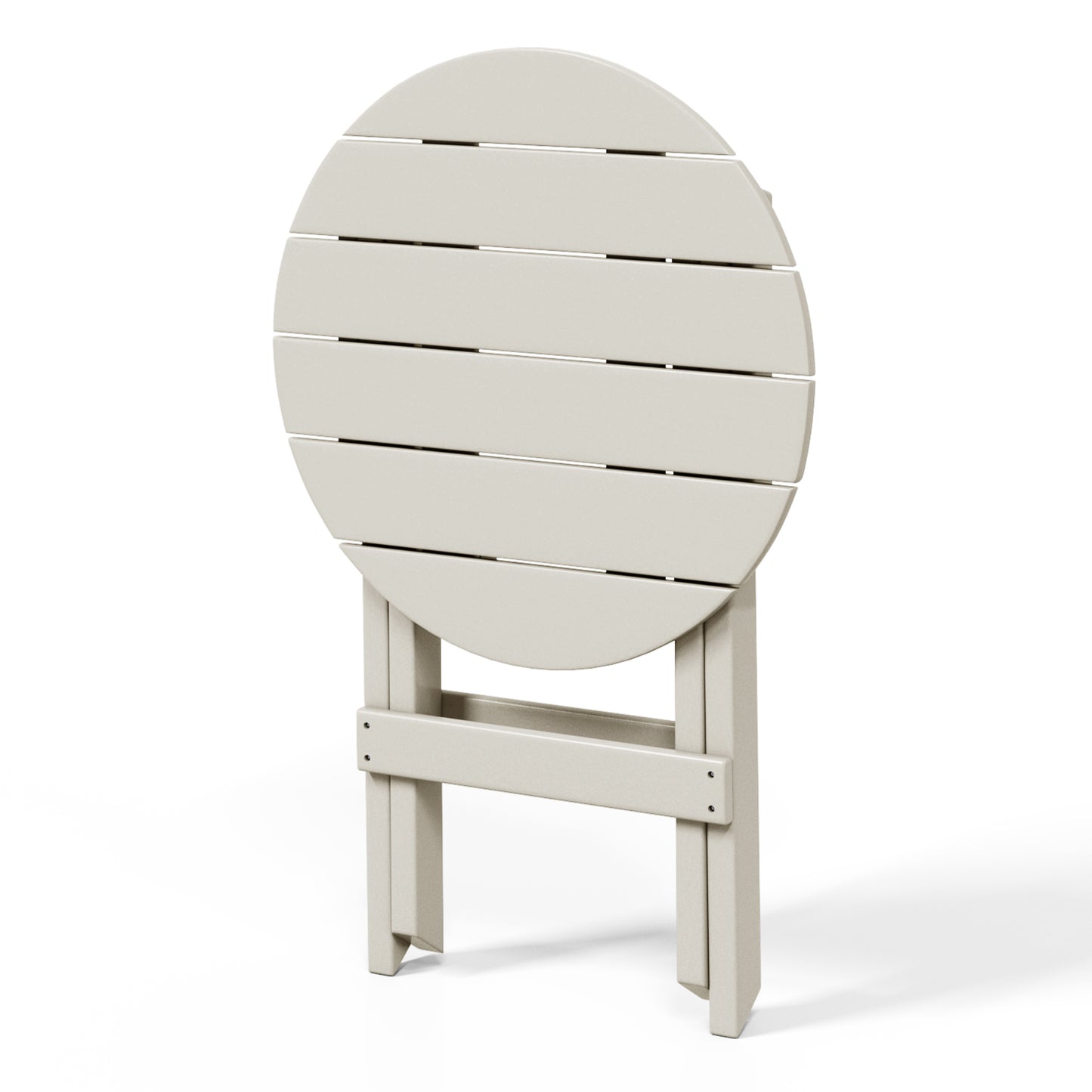 Tuscany All-Weather Outdoor Patio Round Folding Dining Table (24" Top)