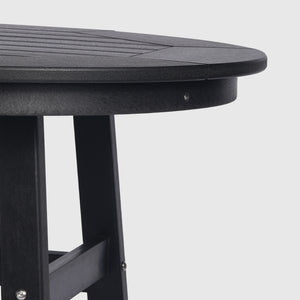 Stockholm All-Weather Outdoor 35" Round Bar Table (42" Height)
