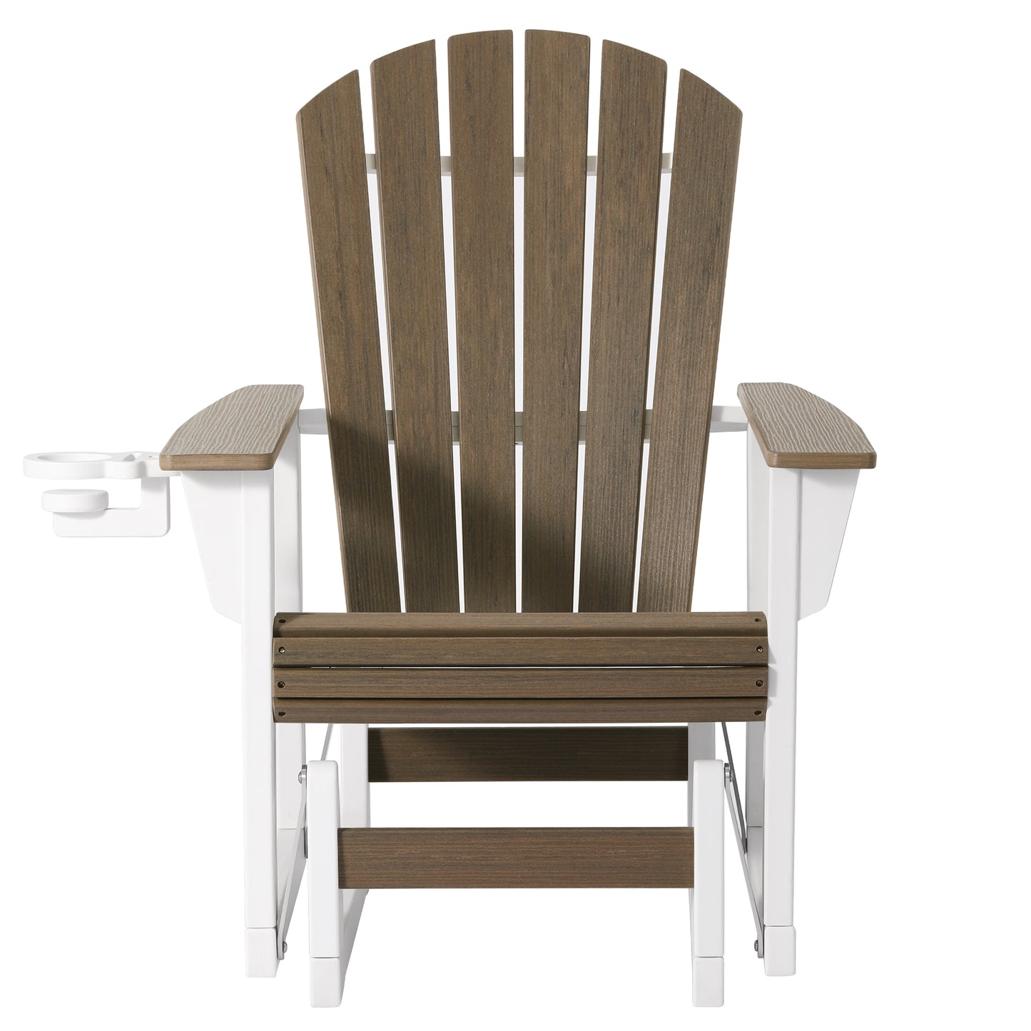 Heritage Ridge Adirondack Glider With Cup Holder