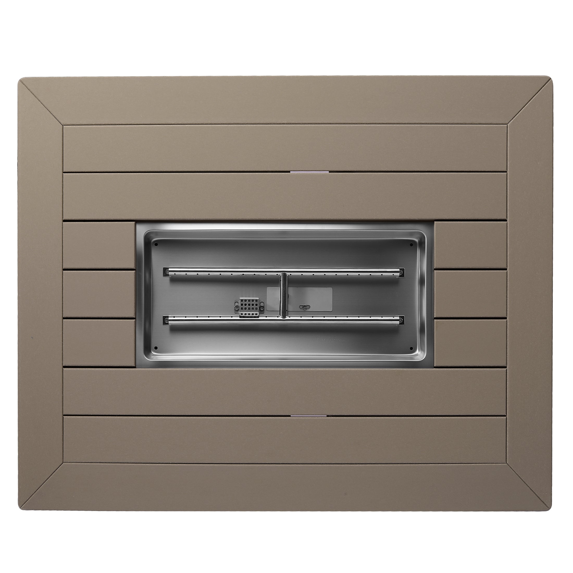 Sedona Rectangular 34" X 46" Counter Fire Pit Table