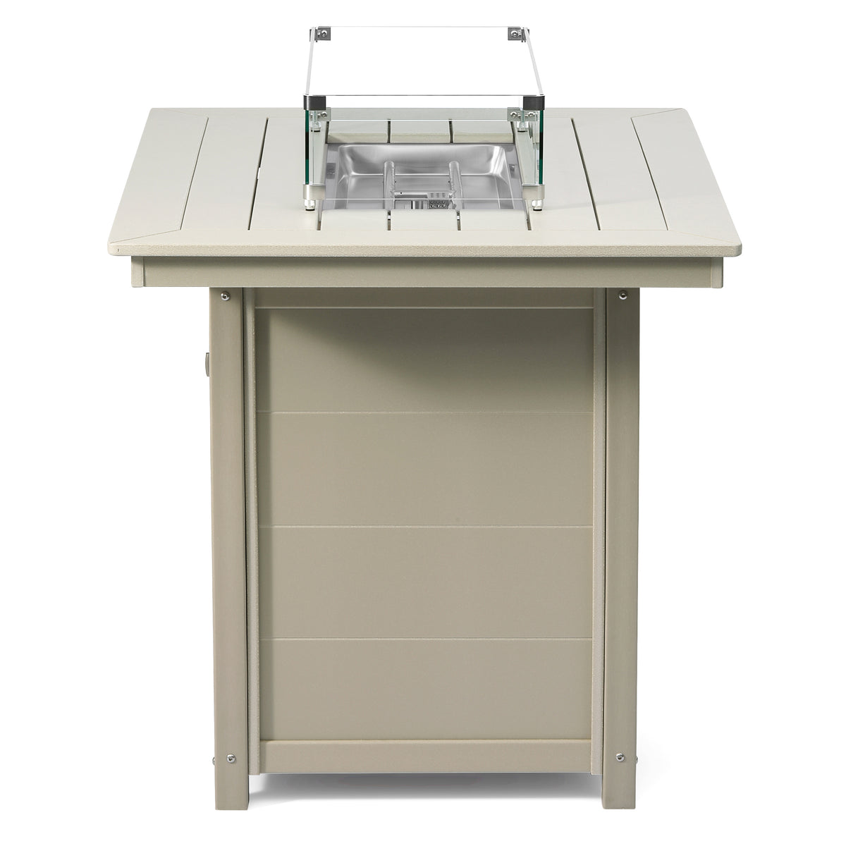 Sedona Rectangular 34" X 46" Counter Fire Pit Table