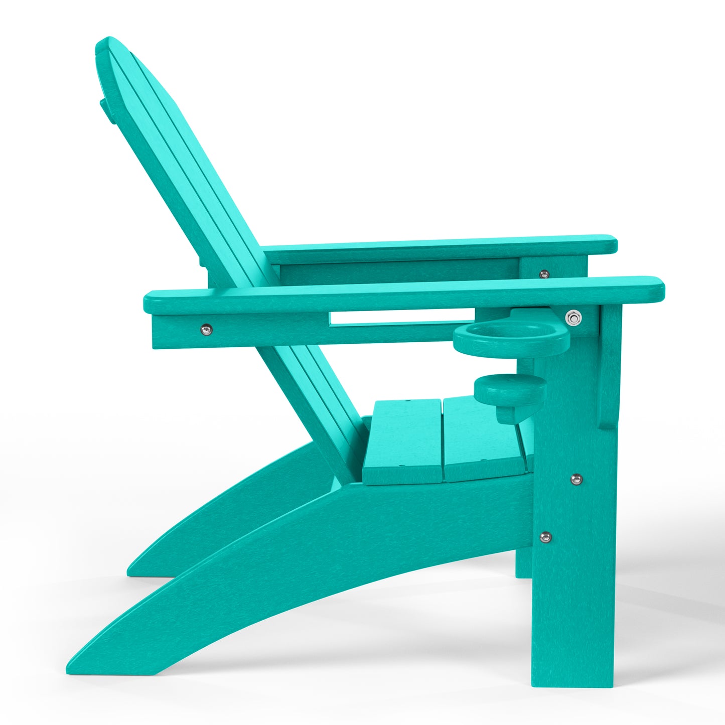 Tiny Terraces Kids Adirondack Chair with Cup Holder (Set of 2)