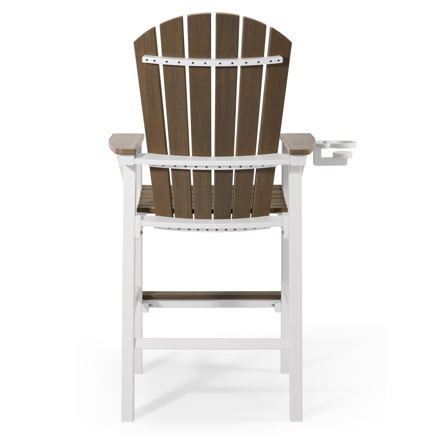 Heritage Ridge Adirondack Bar Chair With Cup Holder