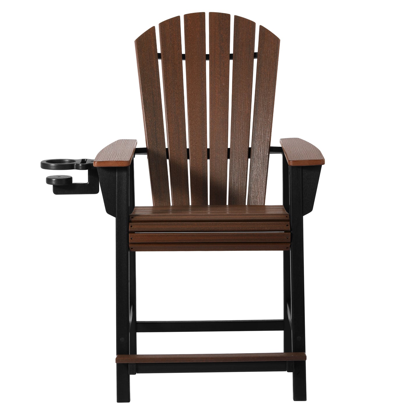 Heritage Ridge Adirondack Counter Height Chair With Cup Holder